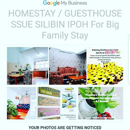 12-15 Pax Ssue Silibin Ipoh Guest House-Homestay Exterior photo