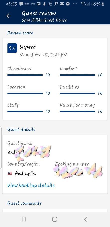 12-15 Pax Ssue Silibin Guest House-homestay Ipoh
